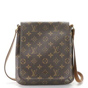 Louis Vuitton Monogram Musette Salsa Long Leather Shoulder Bag Crossbody Tote